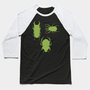 Beetles - Army green Baseball T-Shirt